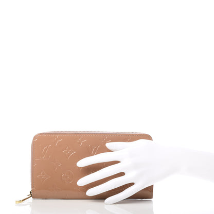 Louis Vuitton Vernis Zippy Wallet Rose Velours 2 of 7