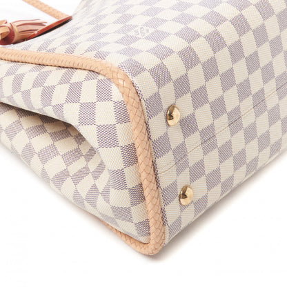 Louis Vuitton Damier Azur Propriano Rose Ballerine 6 of 8