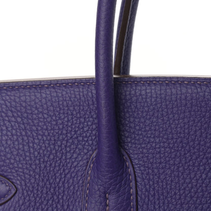 Hermes Togo Birkin 35 Iris 9 of 12