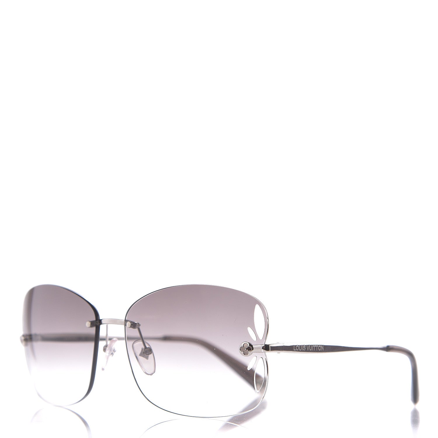 Louis Vuitton Lily Glitter Sunglasses Z0308U Dark Grey 1 of 8