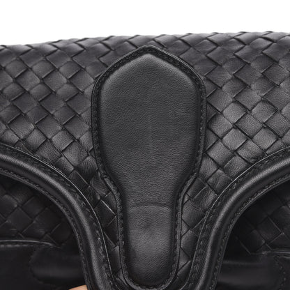 Bottega Veneta Nappa Intrecciato Rialto Shoulder Bag Black 13 of 13
