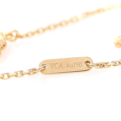 Van Cleef & Arpels 18K Yellow Gold Mother of Pearl Sweet Alhambra Bracelet 5 of 7