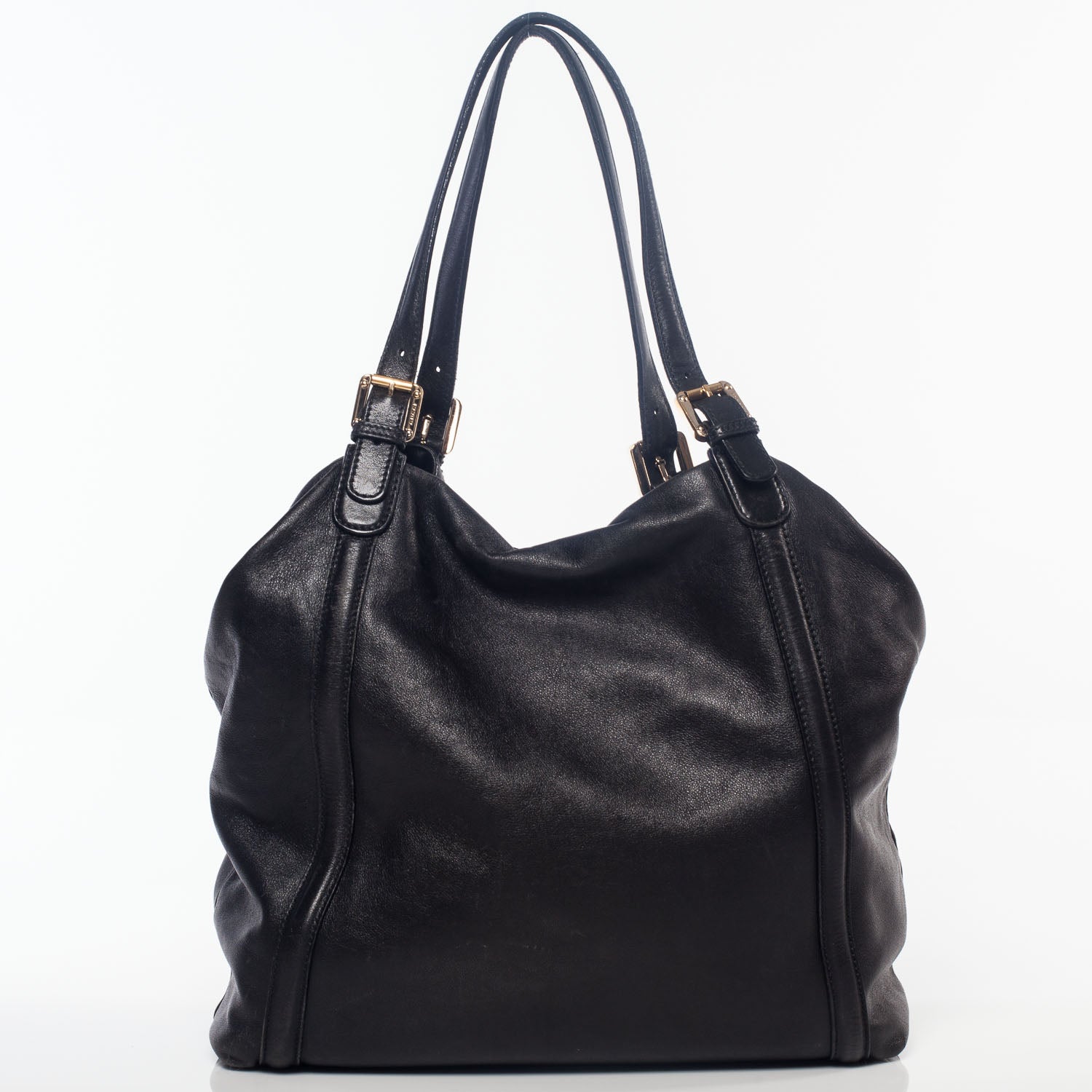 Gucci Leather Britt Shoulder Bag Black 3 of 8