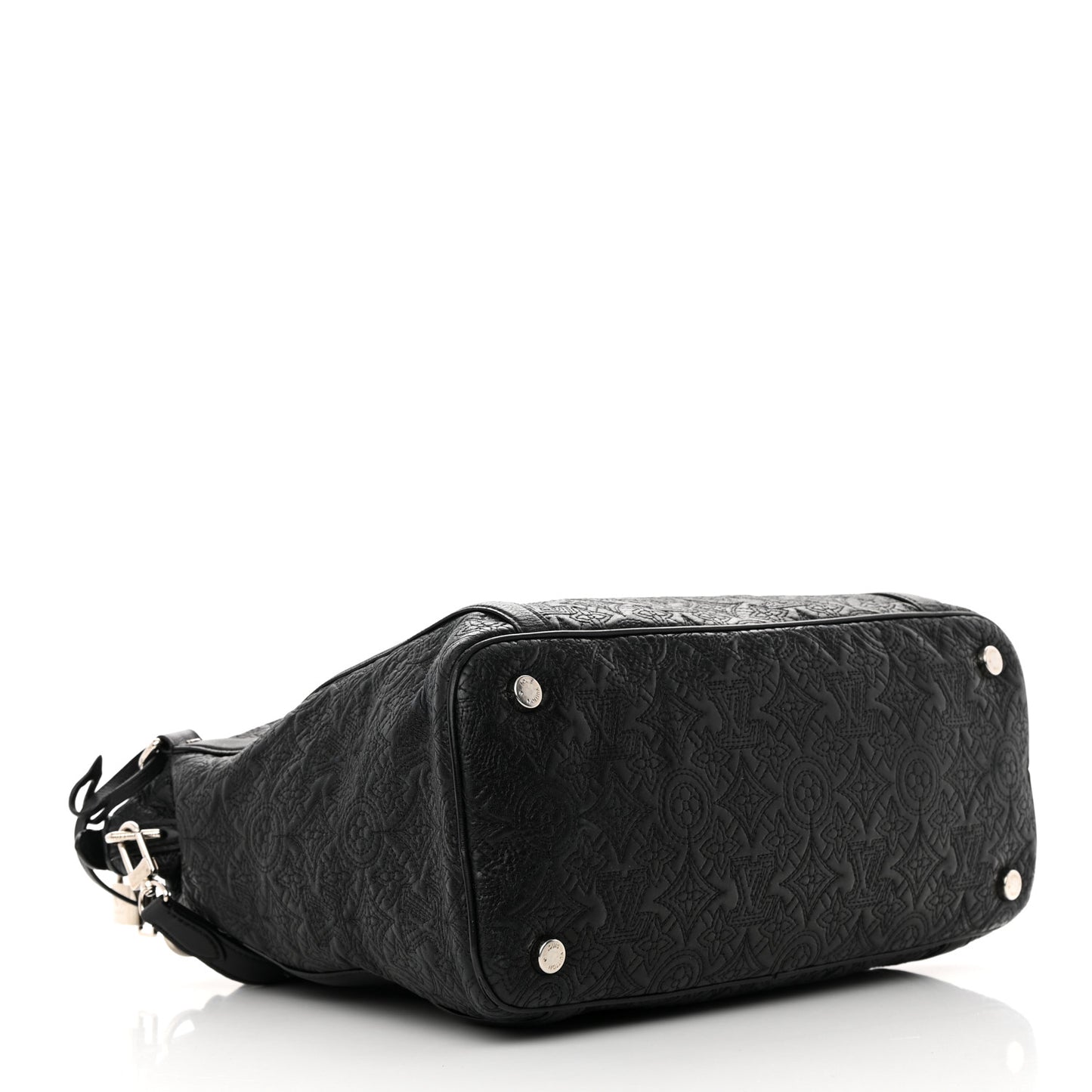 Monogram Lambskin Antheia IXIA MM Black