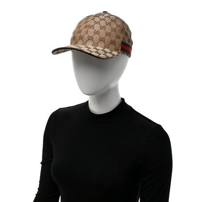 Gucci Monogram Web Baseball Hat M Beige Cocoa 2 of 9