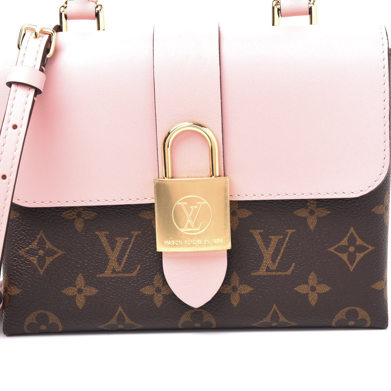Louis Vuitton Monogram Locky BB Rose Poudre 9 of 10