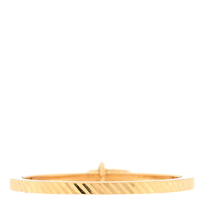 Gucci 18K Yellow Gold GG Running Charm Ring 49 4.75 3 of 4