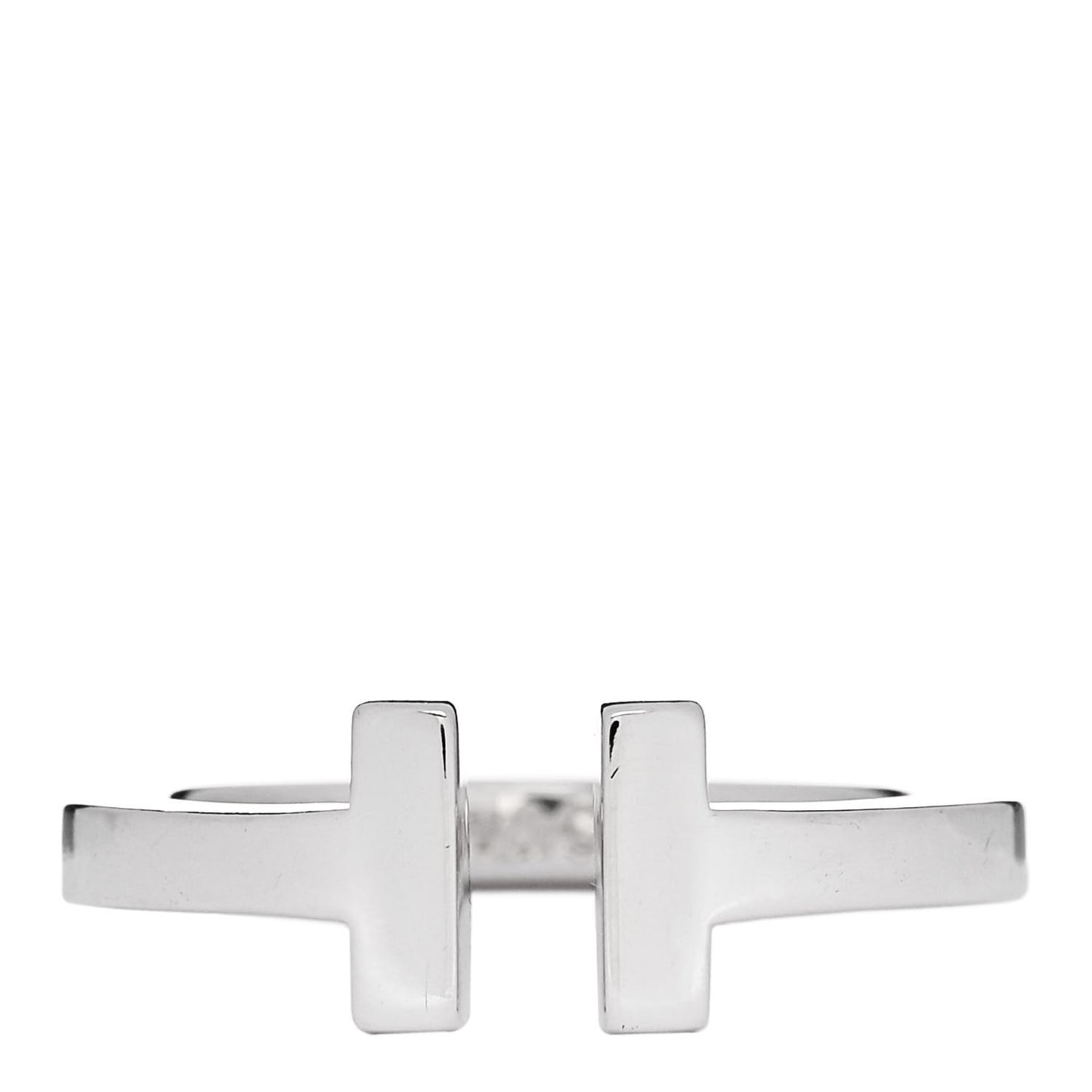 Sterling Silver T Square Ring 56 7.5