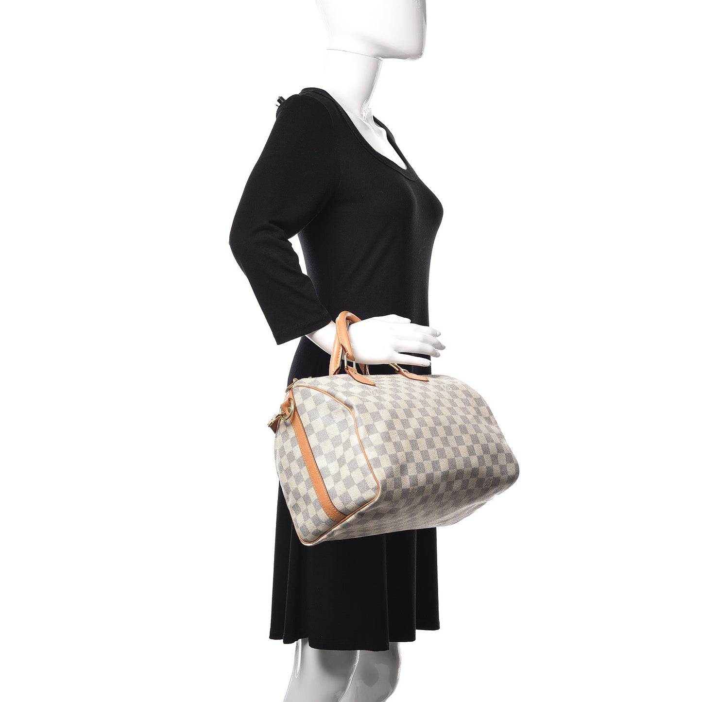 Damier Azur Speedy Bandouliere 30