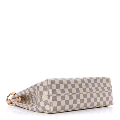 Louis Vuitton Damier Azur Graceful PM Rose Ballerine 4 of 8