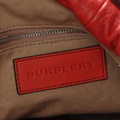Burberry Grainy Calfskin Medium Susanna Hobo Red 6 of 8