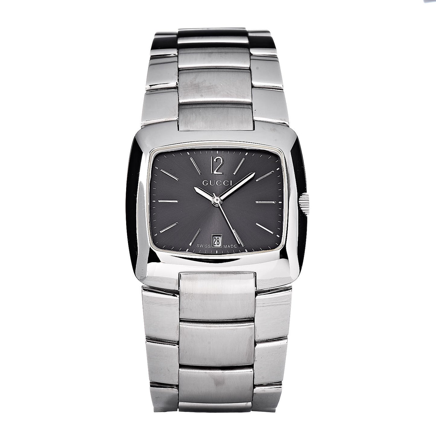 Stainless Steel 34mm 8500M Quartz Watch Grey