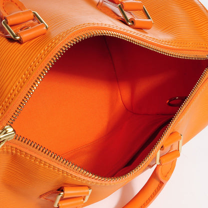 Louis Vuitton Epi Speedy 25 Mandarin 5 of 7