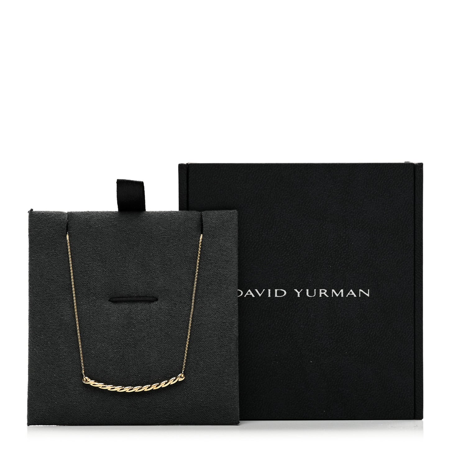 18K Yellow Gold Petite Station Pendant Necklace