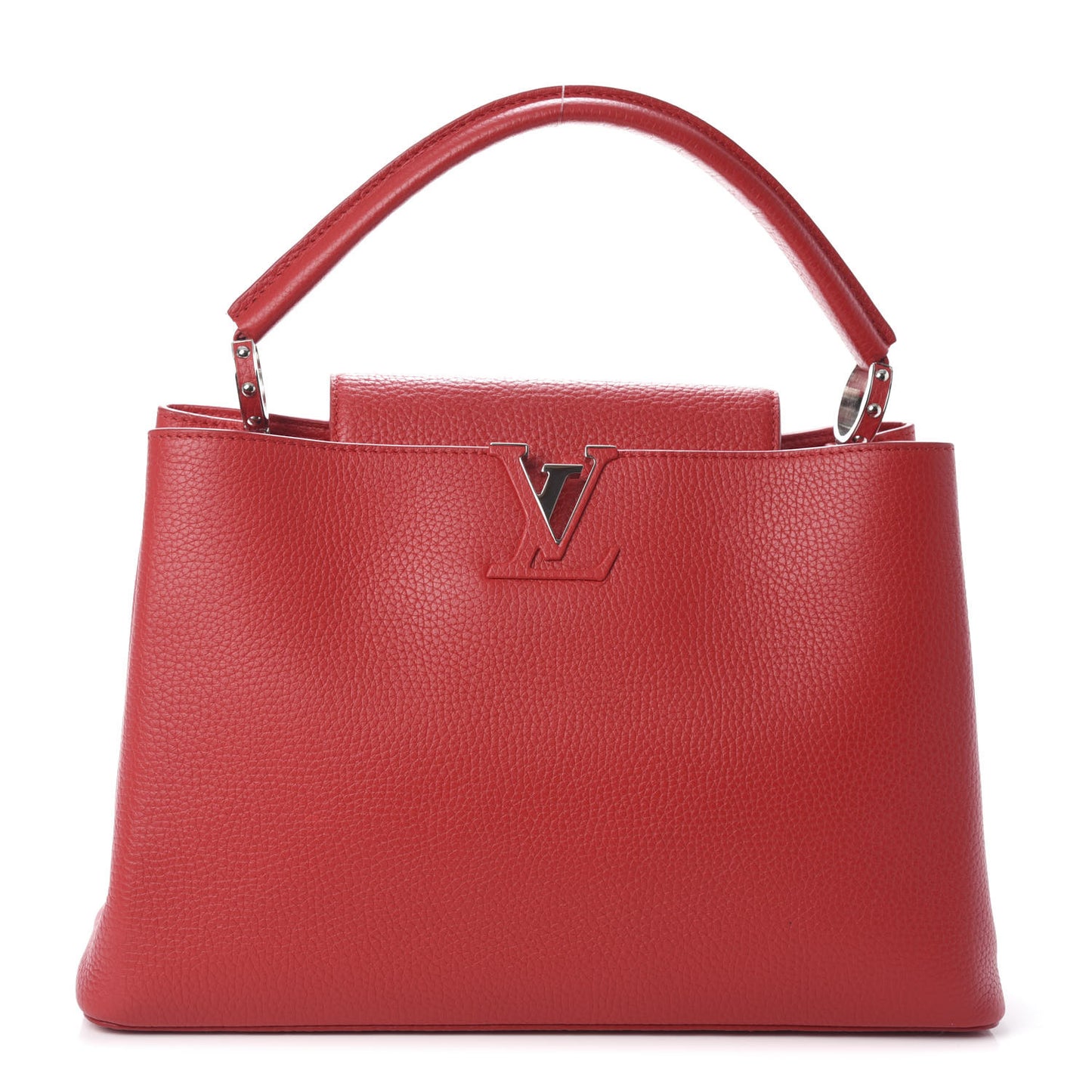 Taurillon Capucines MM Rubis