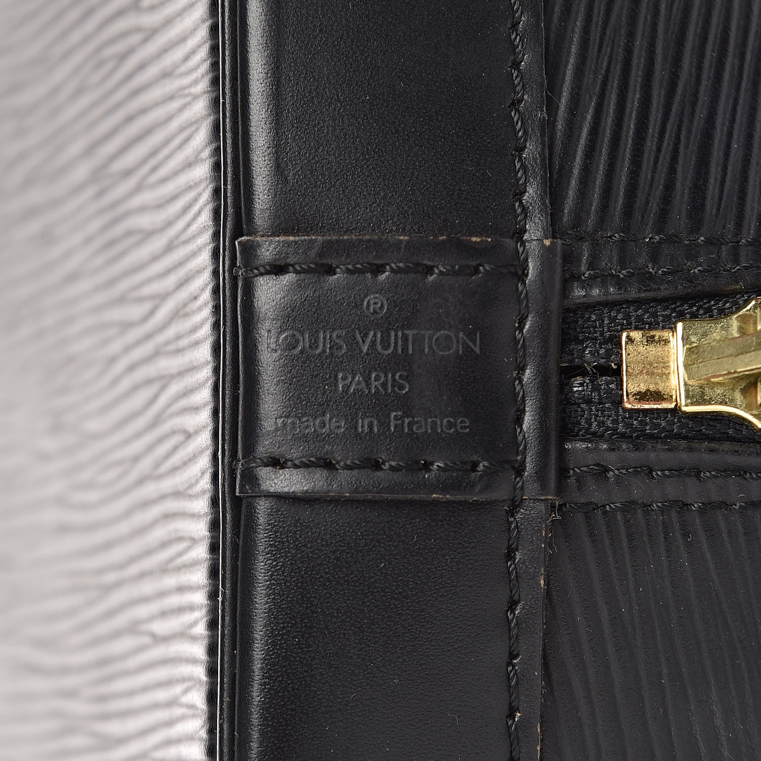 Louis Vuitton Epi Alma PM Black 17 of 18
