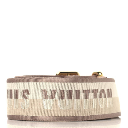 Louis Vuitton Jacquard Speedy Bandouliere 20 Shoulder Strap Beige 2 of 4