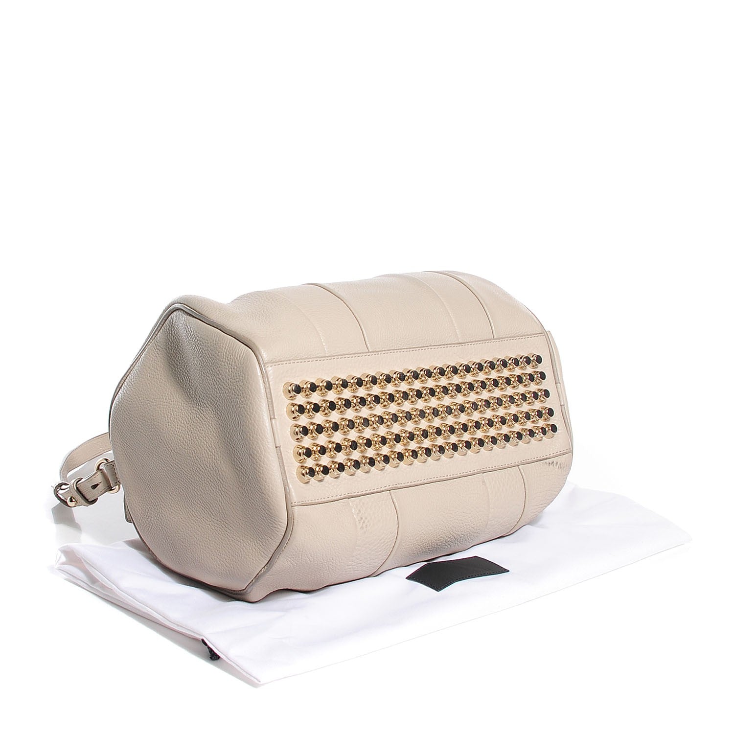 Alexander Wang Pebbled Lambskin Rocco Oyster 4 of 7