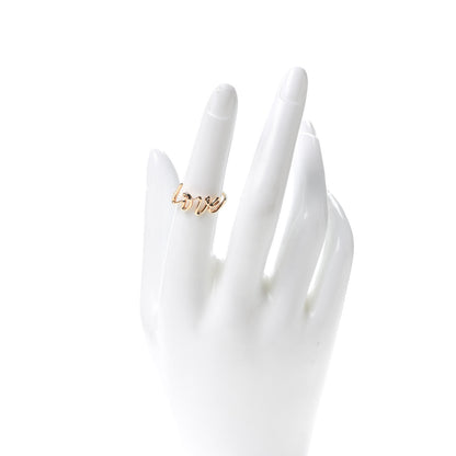 Tiffany 18K Rose Gold Paloma Picasso Graffiti Love Ring 53 6.25 2 of 5