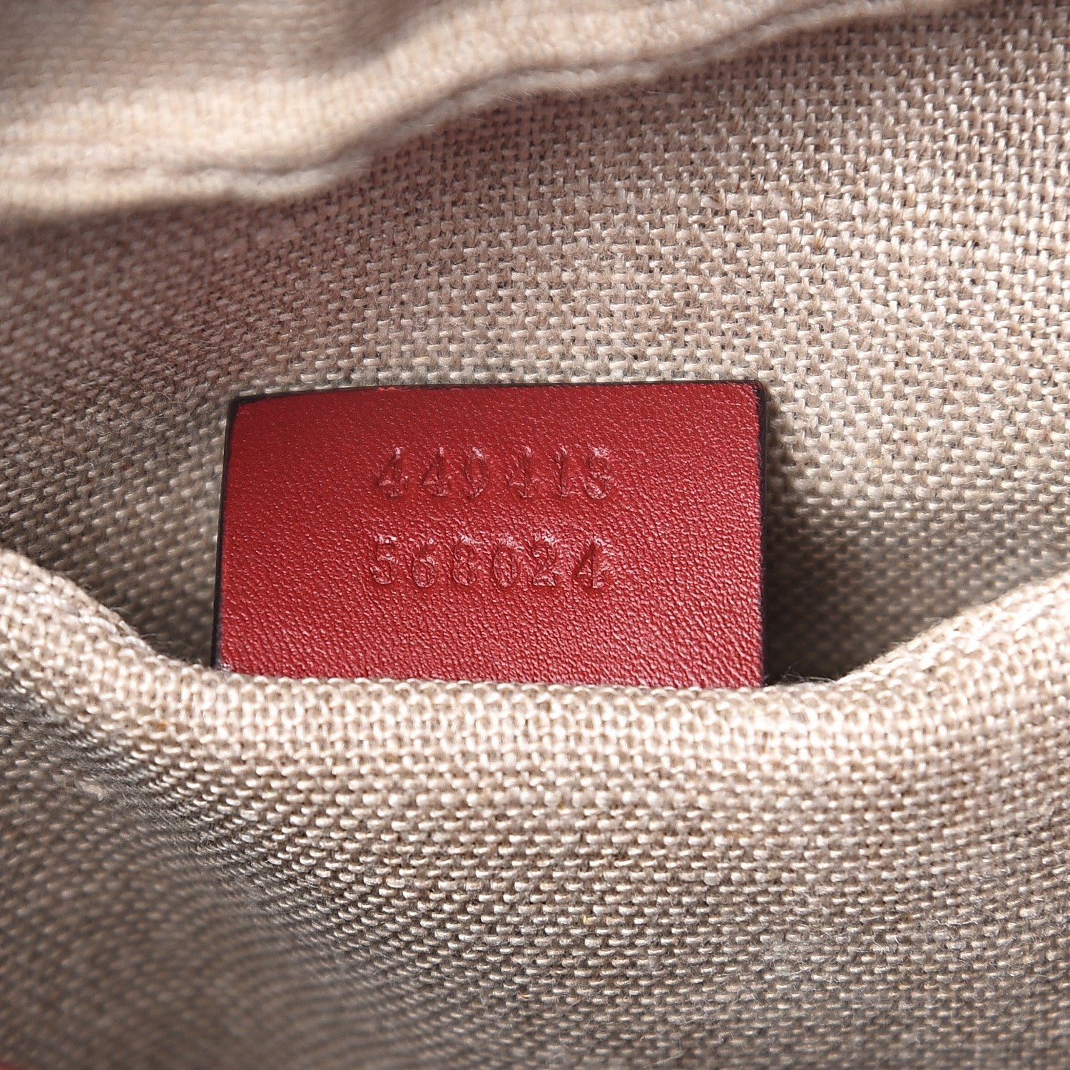 Gucci Microguccissima Mini Bree Messenger Bag Red 6 of 9