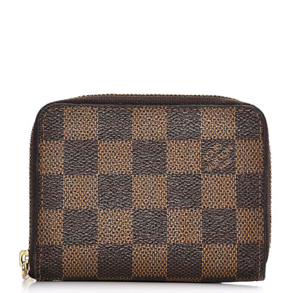 Louis Vuitton Damier Ebene Zippy Coin Purse 1 of 8
