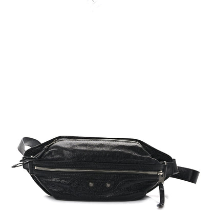 Balenciaga Lambskin Classic Hardware Neo Lift Hip Bag Black 1 of 10
