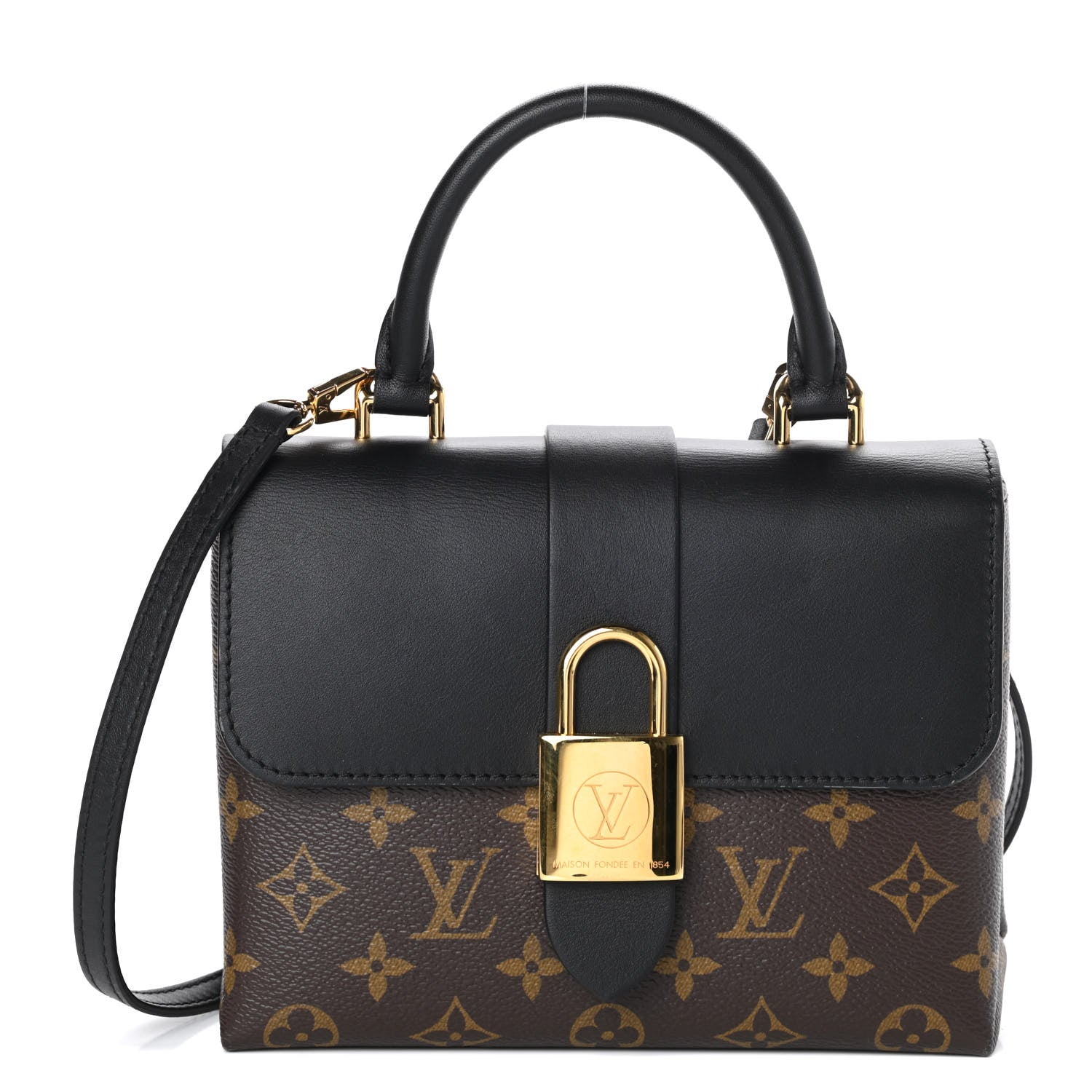 Louis Vuitton Monogram Locky BB Black 1 of 8