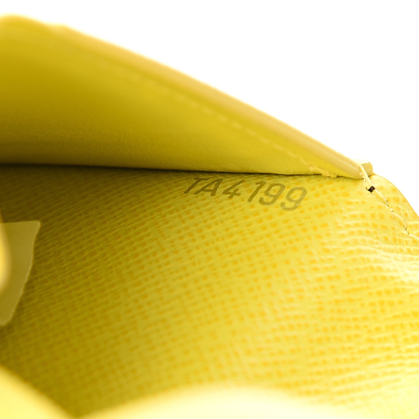 Damier Graphite Logo Pocket Organizer Yellow
