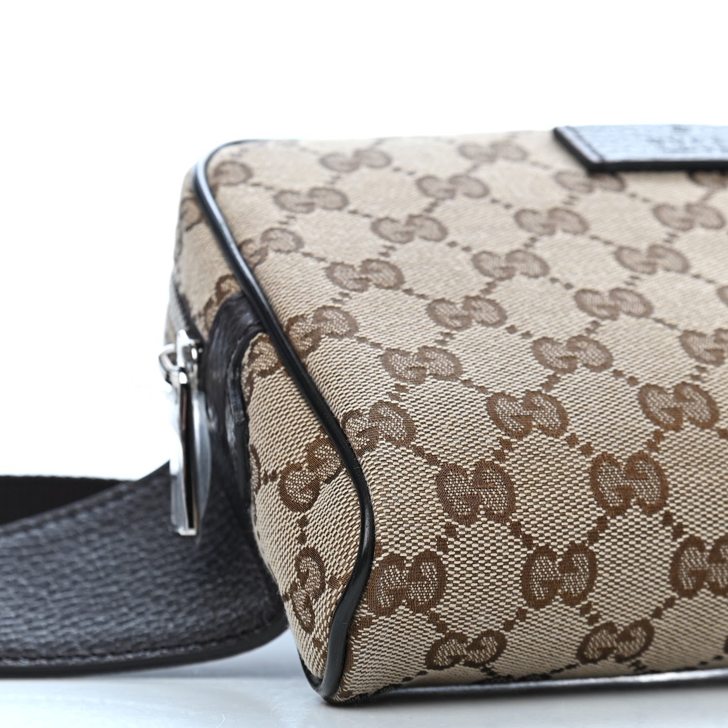 Gucci Monogram Belt Bag Dark Brown 9 of 11