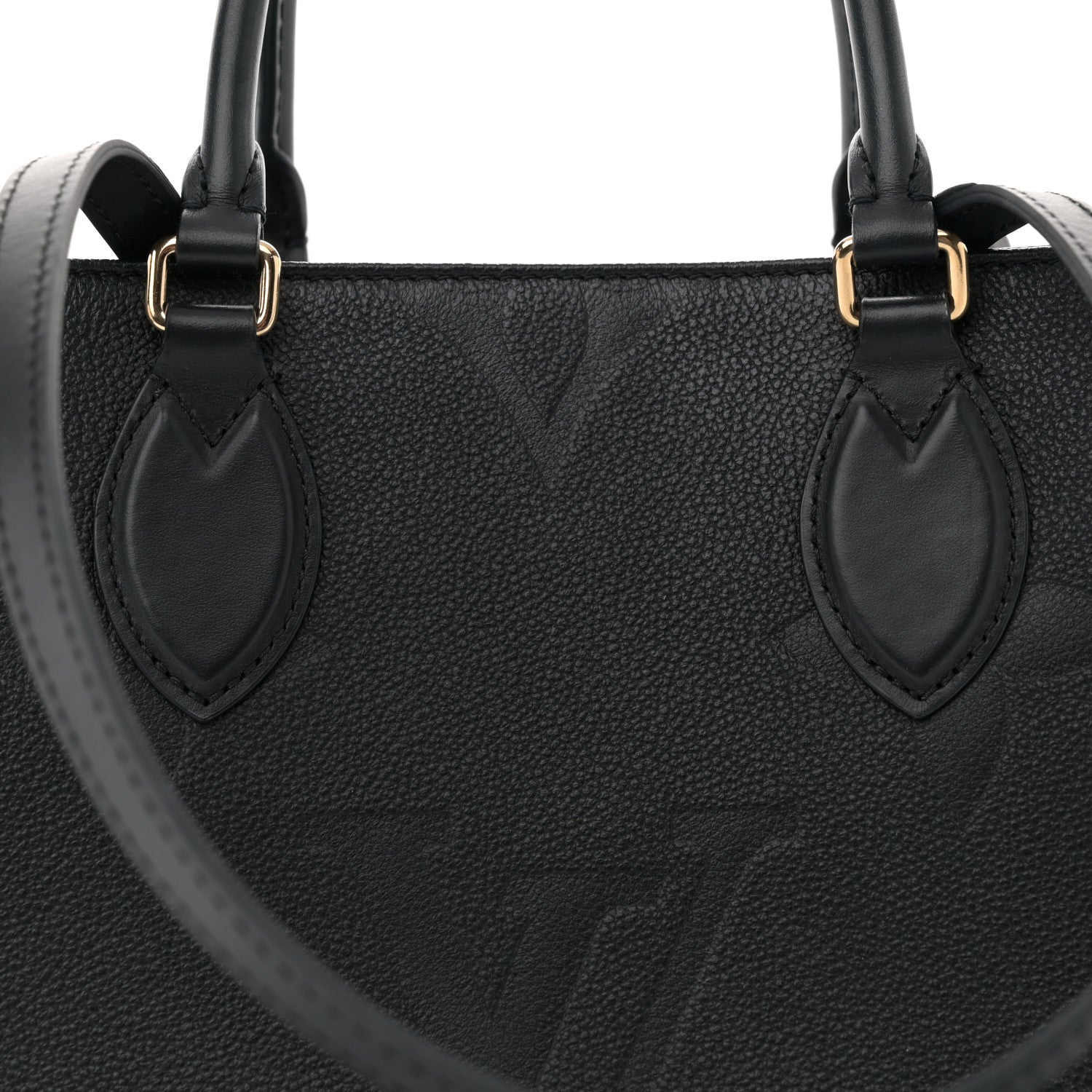 Louis Vuitton Empreinte Monogram Giant Onthego MM Black 7 of 10