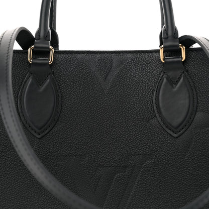 Louis Vuitton Empreinte Monogram Giant Onthego MM Black 7 of 10