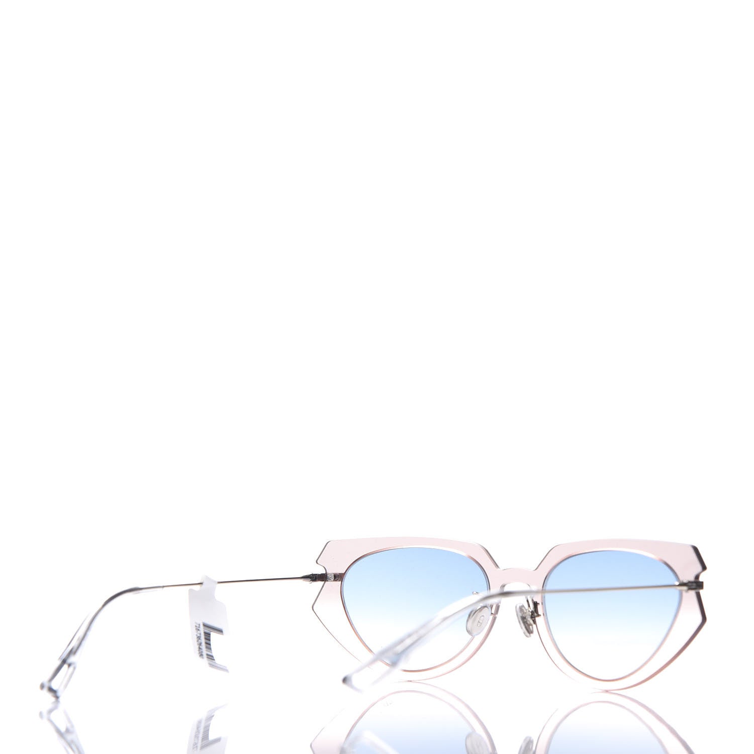 Christian Dior Cat Eye Attitude 2 Sunglasses Pink Blue 4 of 8