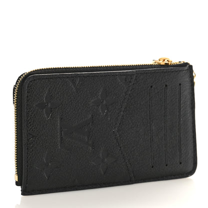 Louis Vuitton Empreinte Recto Verso Card Holder Black 3 of 8