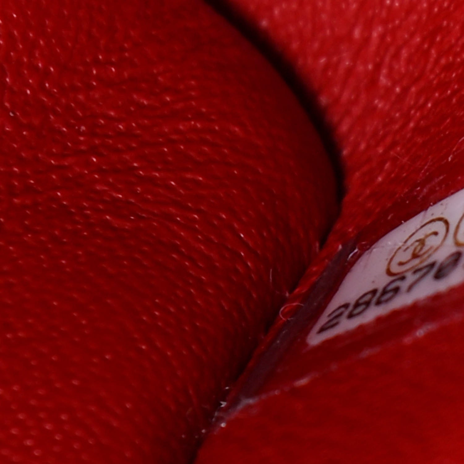 Chanel Calfskin Quilted Chevron In The City Bag Red 6 of 8