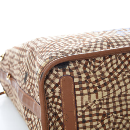 MCM Visetos Medium Liz Reversible Shopper Tote Cognac 13 of 15