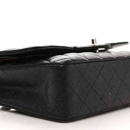 Chanel Caviar Quilted Medium Double Flap Black 8 of 10