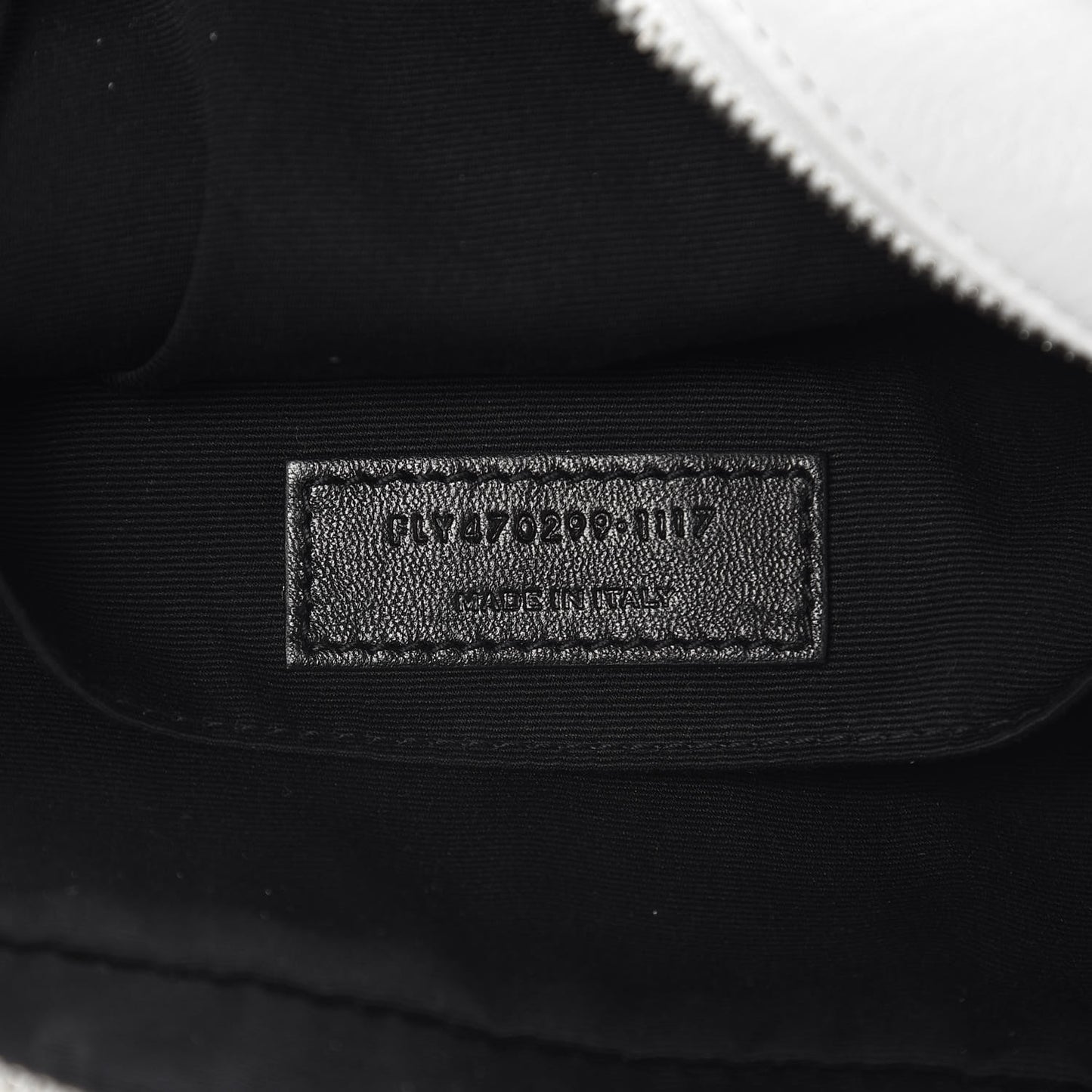Calfskin Small Lou Camera Bag Icy White