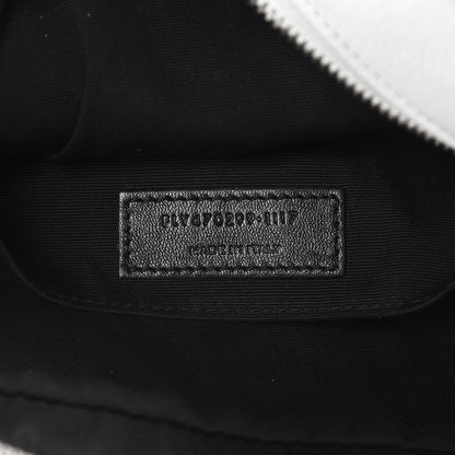 Saint Laurent Calfskin Small Lou Camera Bag Icy White 7 of 10