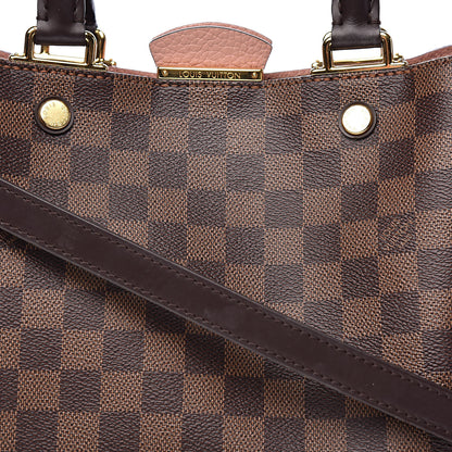 Louis Vuitton Damier Ebene Cuir Taurillon Brittany Magnolia 9 of 9