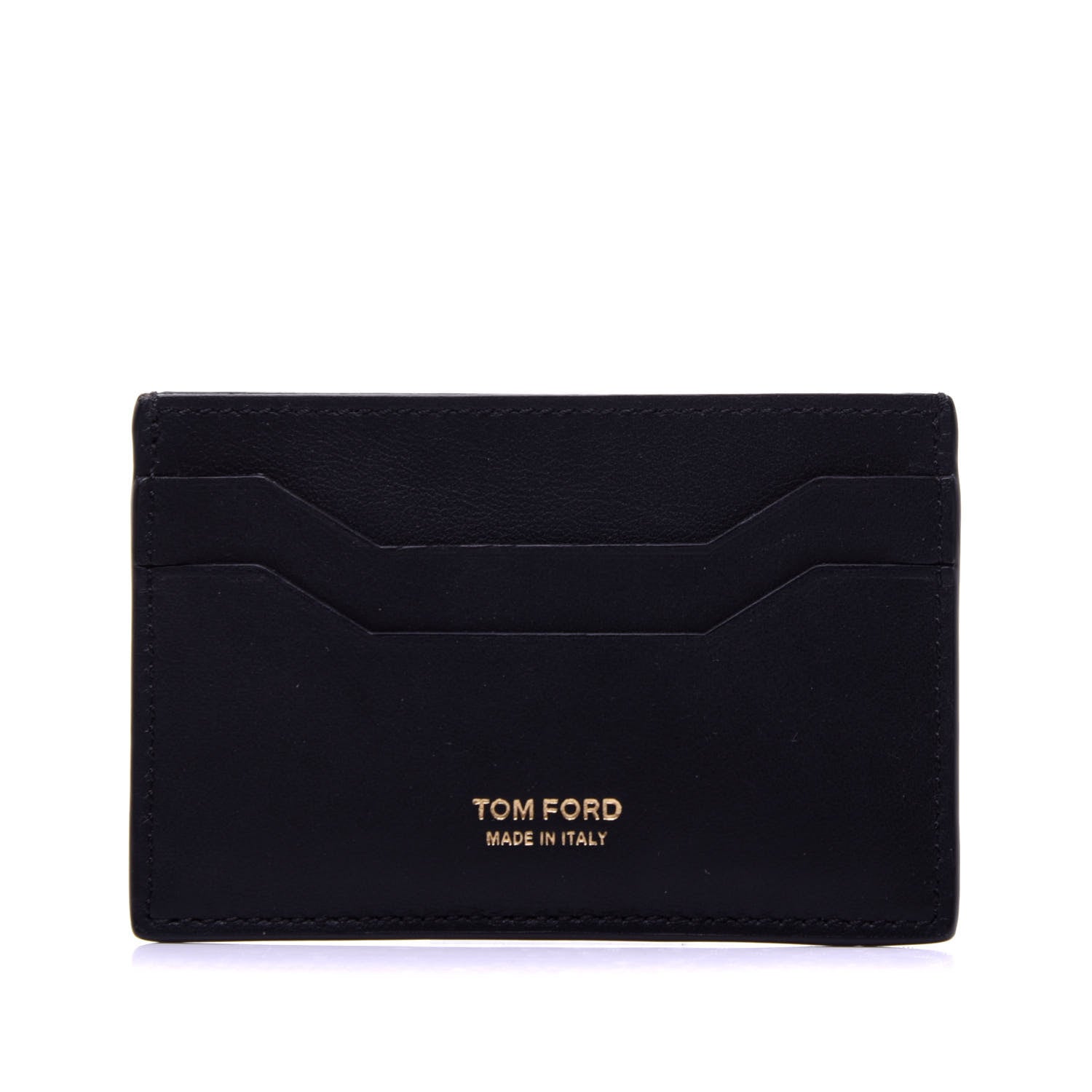 Tom Ford Calfskin Card Holder Black 1 of 8