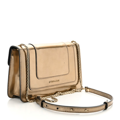 Bulgari Metallic Serpenti Forever Small Shoulder Bag Bronze 4 of 11