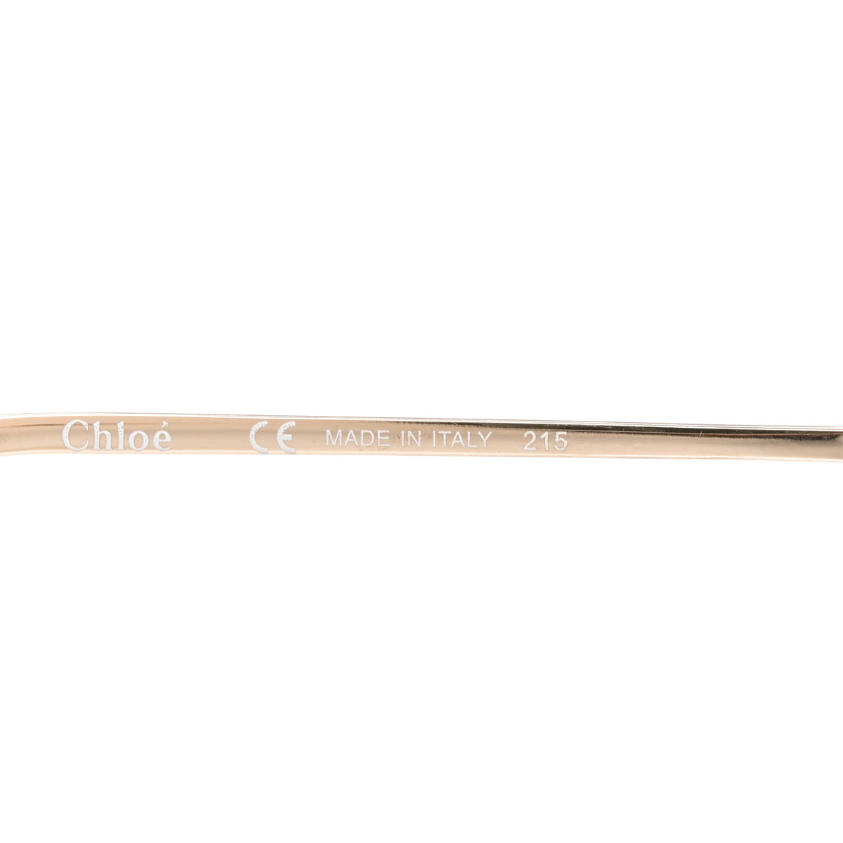Chloe Oversized Round Carlina Sunglasses CE119S Gold 5 of 7