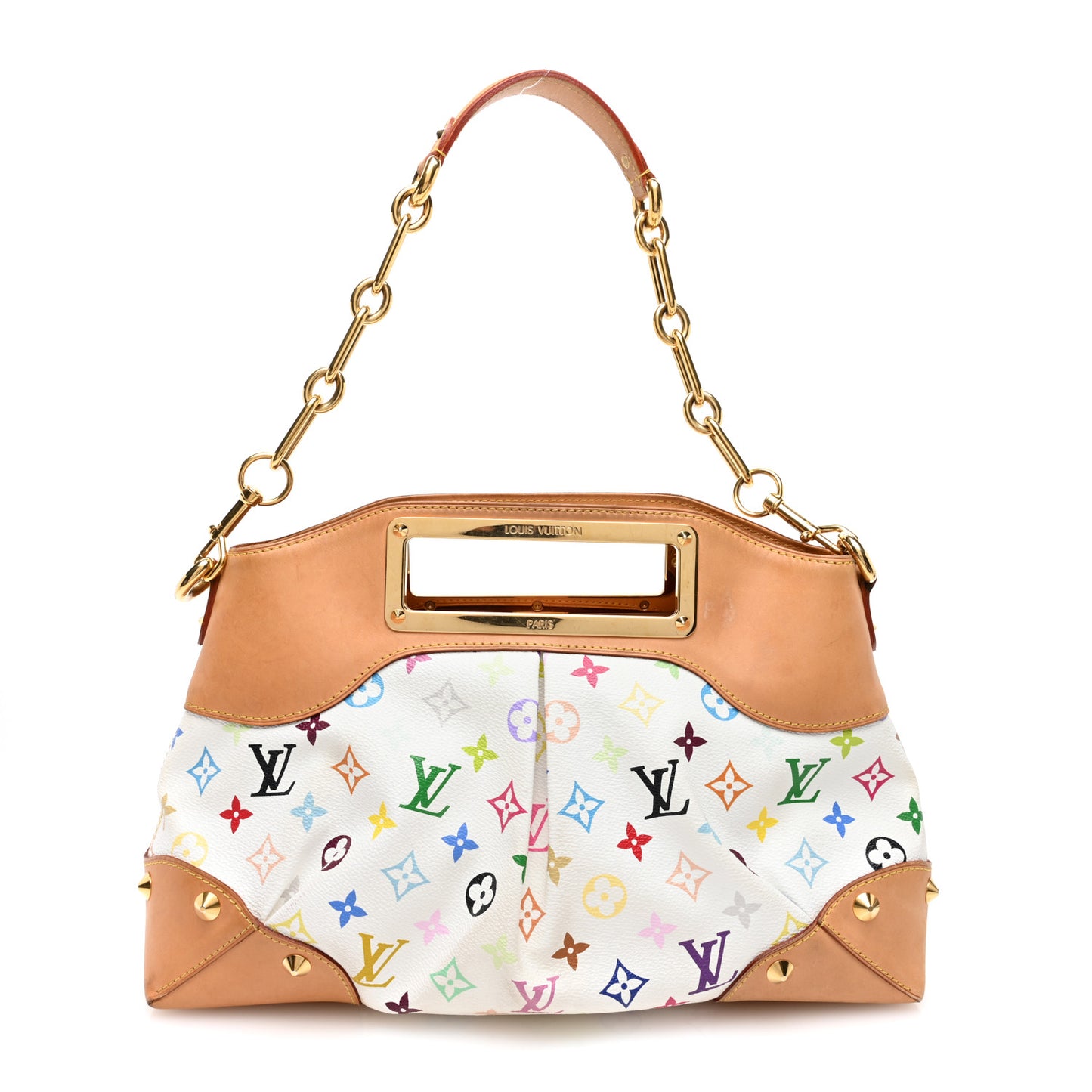 Monogram Multicolor Judy MM White