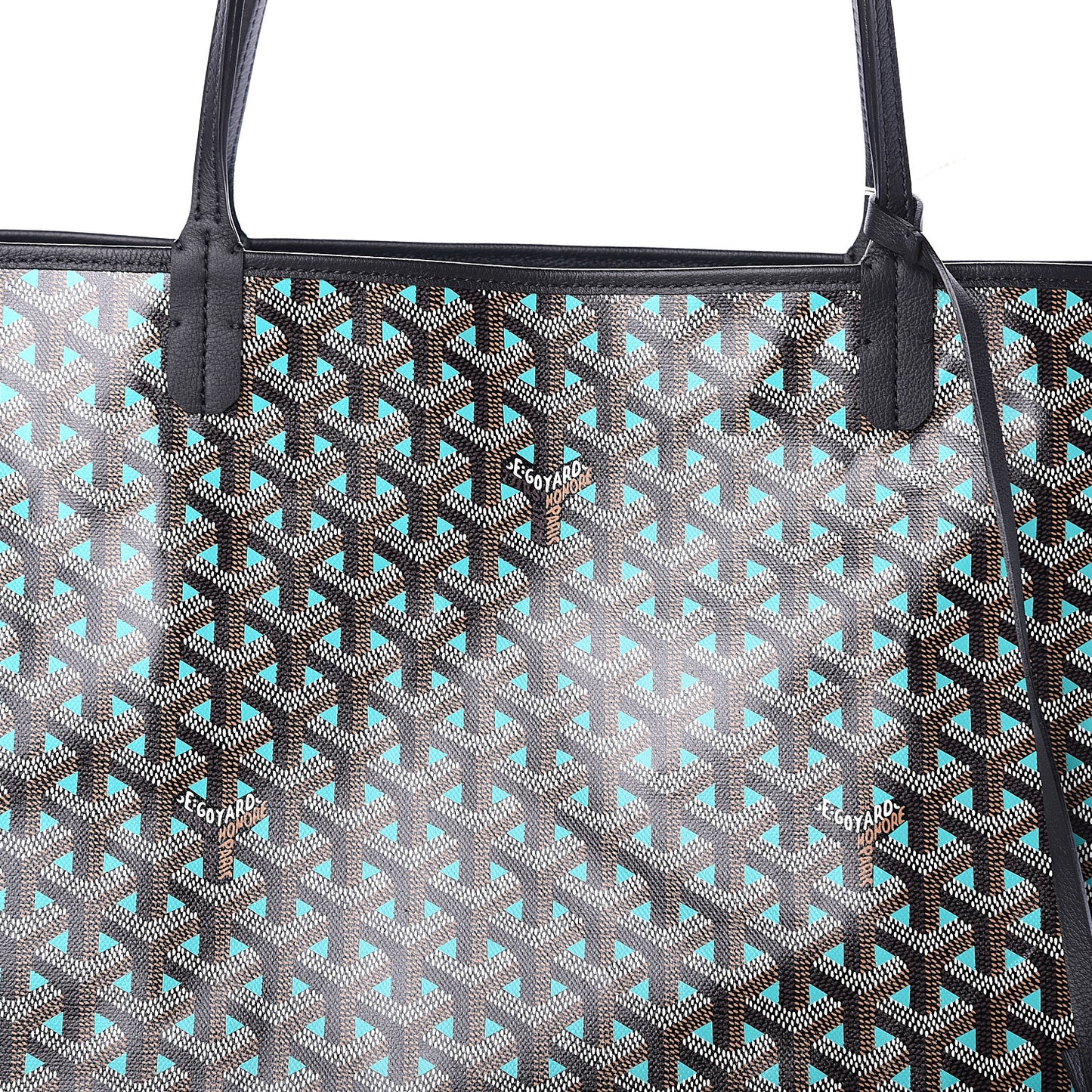 Goyardine Saint Louis Claire Voie GM Black Blue