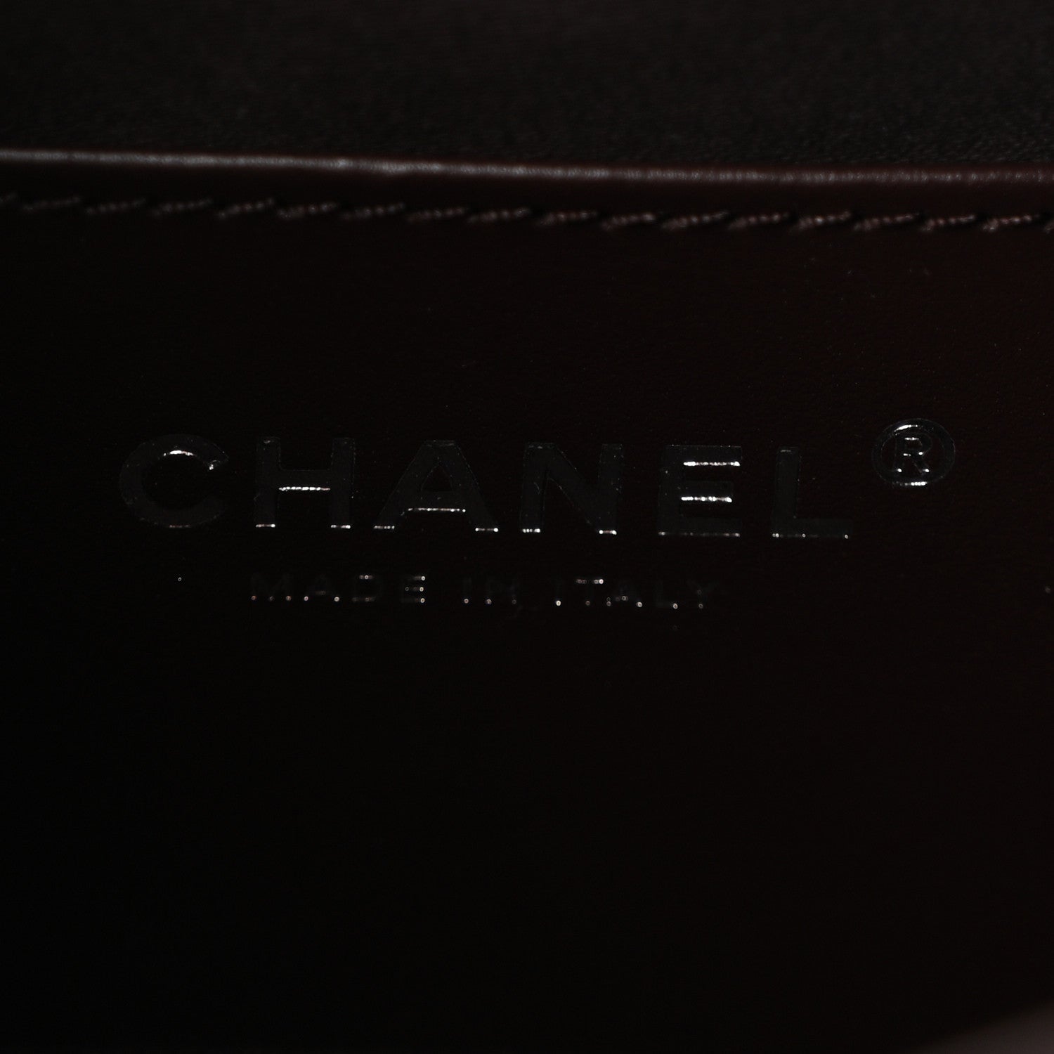 Chanel Shiny Crumpled Calfskin Quilted Small Chanel 25 Handbag Dark Brown 6 of 10