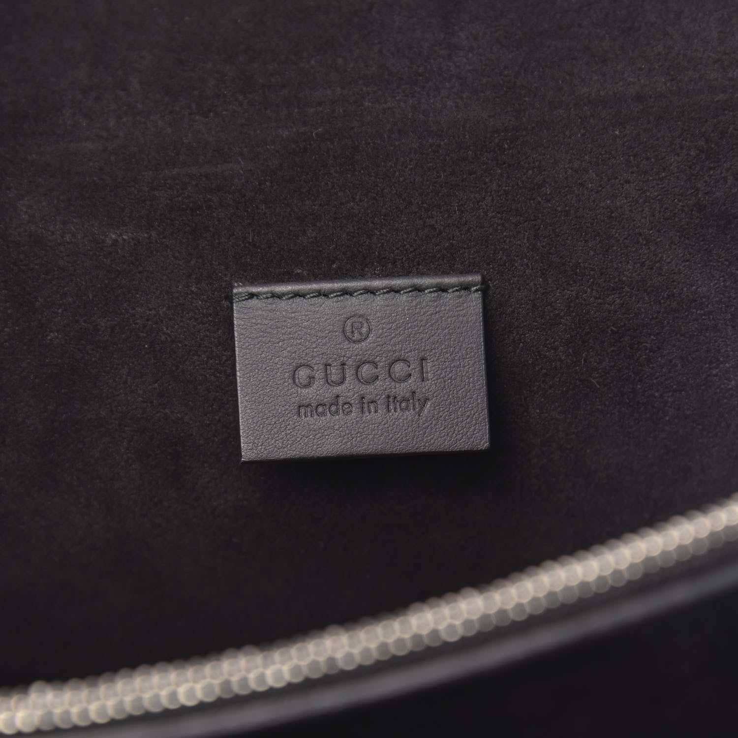 Gucci GG Supreme Monogram Medium Dionysus Shoulder Bag Black 6 of 10