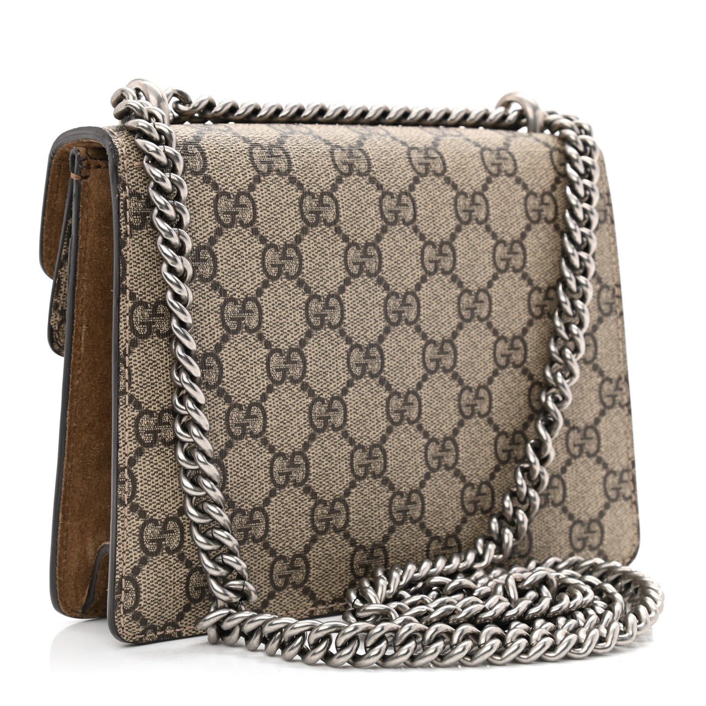 GG Supreme Monogram Mini Dionysus Shoulder Bag Taupe