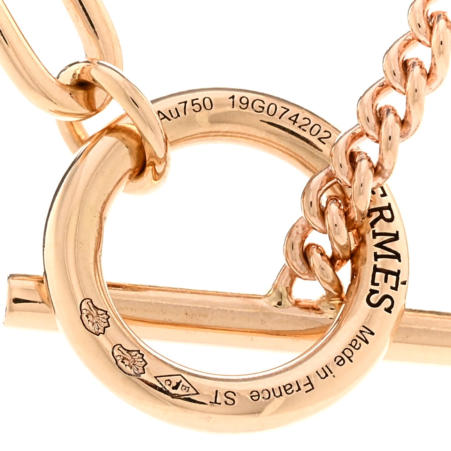 18K Rose Gold Echappee Necklace ST