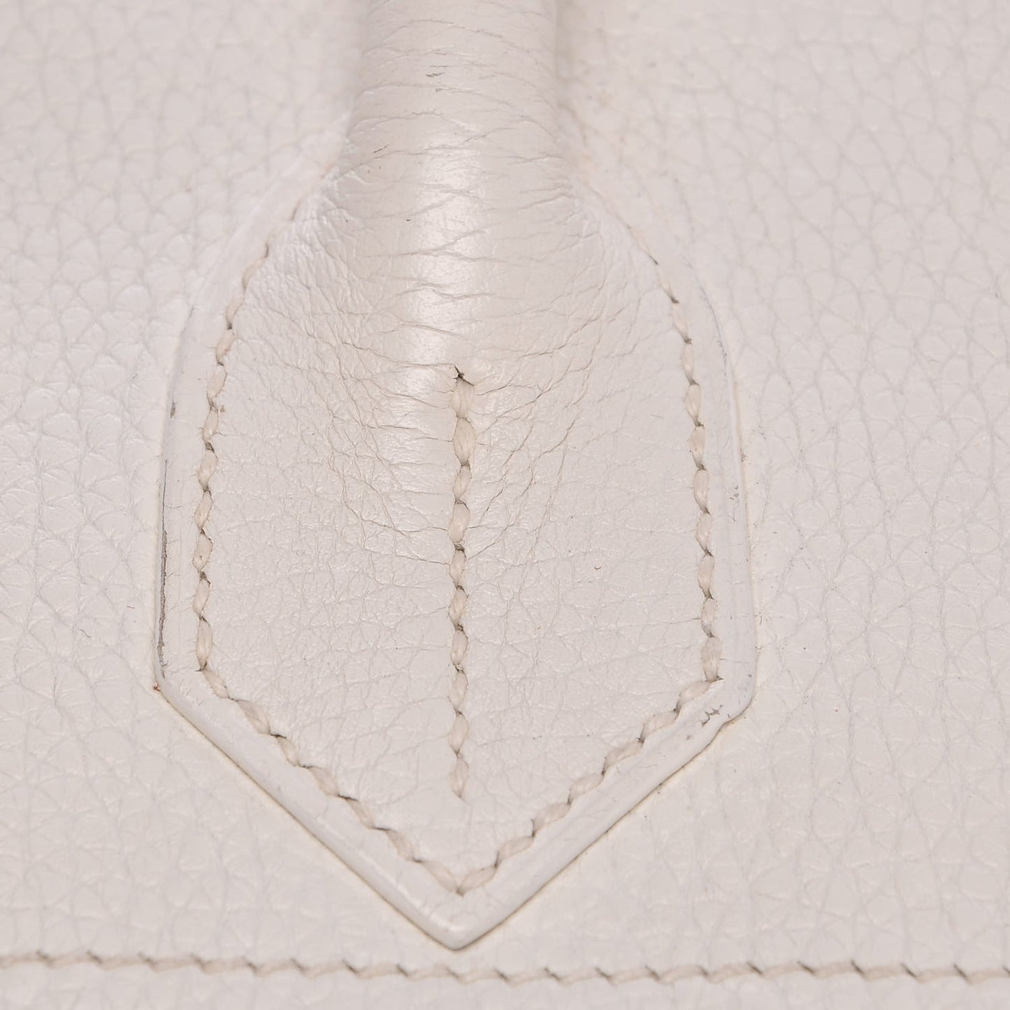 Taurillon Clemence JPG Birkin 42 White