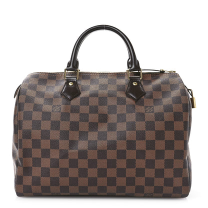 Louis Vuitton Damier Ebene Speedy 30 1 of 11